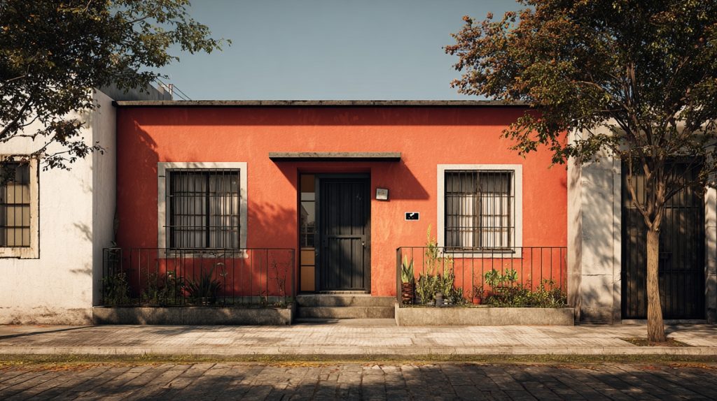 Casa familiar accesible (clase media)