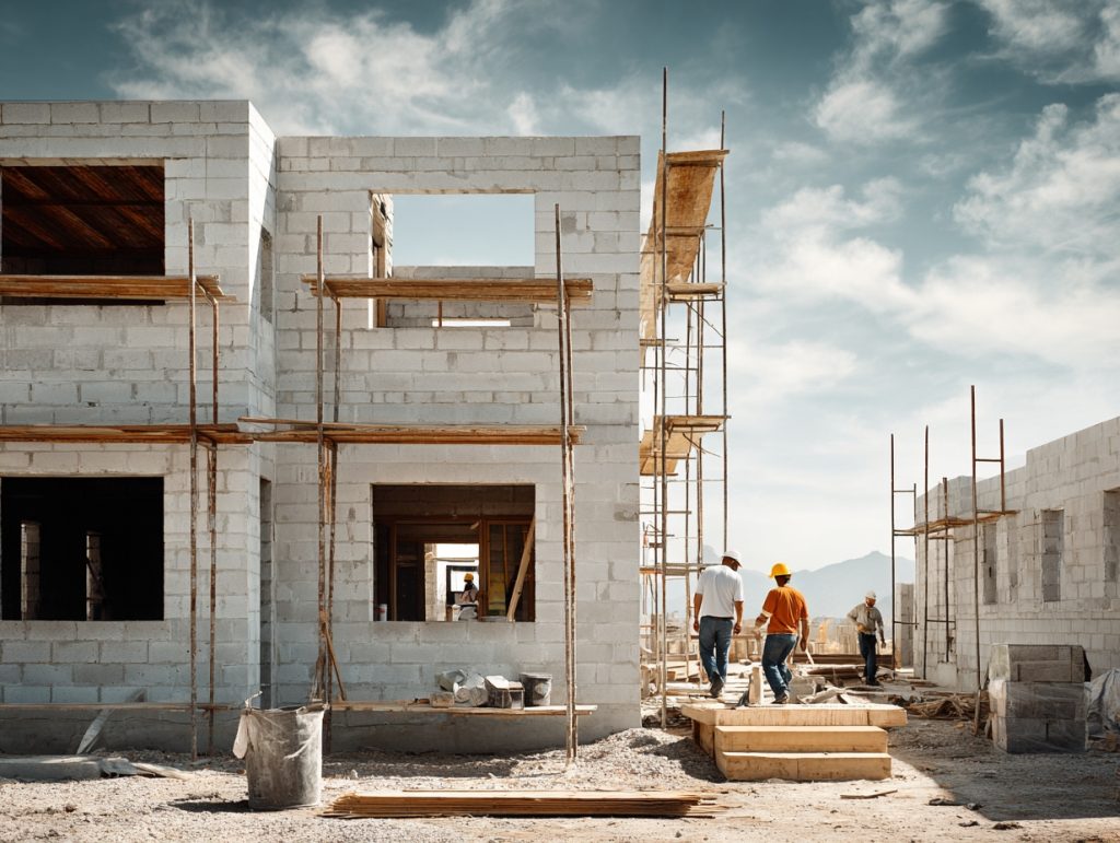 Casa en construcción con financiamiento por ministraciones en San Luis Potosí